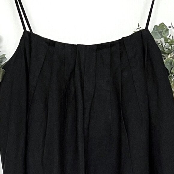 COS Pleated Linen Maxi Dress (Black) 2 - Picture 15 of 15